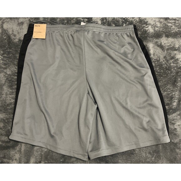 LARGE Nike Dri-Fit Academy Soccer Shorts - Grey BLACK  Men’s DV9742-065 - Picture 7 of 7